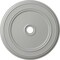Ekena Millwork Classic Ceiling Medallion (Fits Canopies up to 5 1/2"), 41 1/8"OD x 4"ID x 2 1/8"P, Frost CM41CLFRF - alternate 1